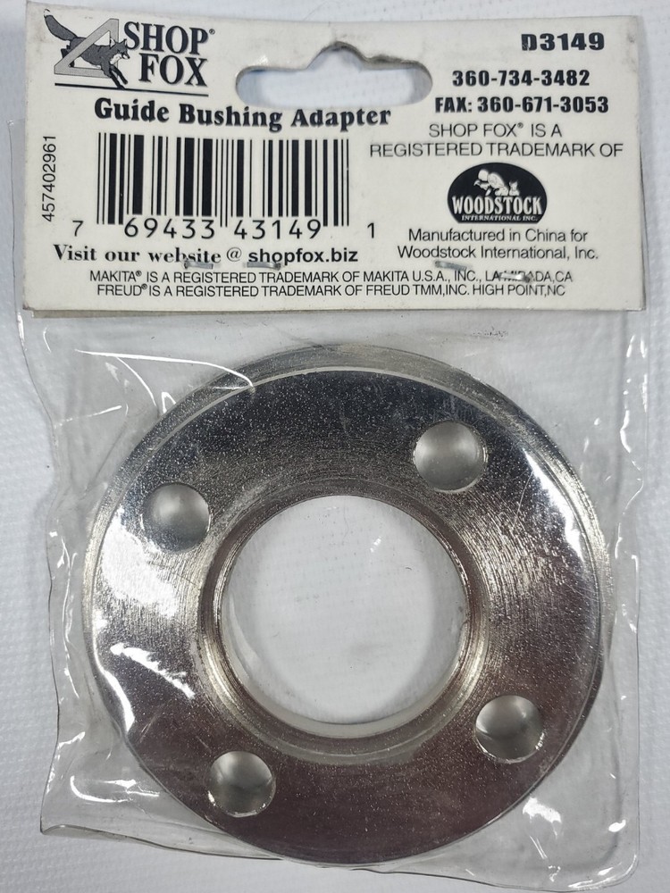 Shop Fox D3149—Template Guide Adapter