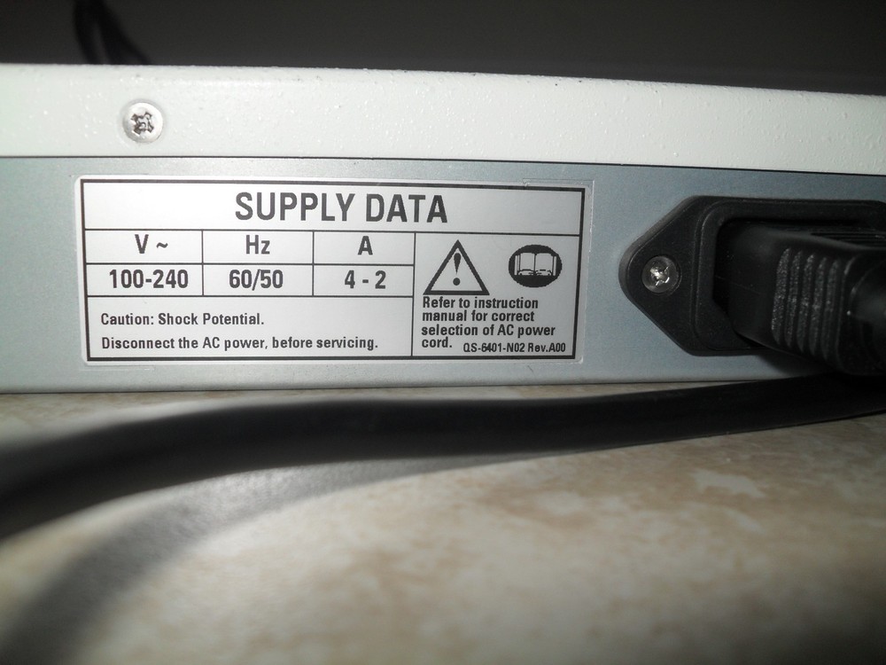 3Com 3CNJPSE24 Ethernet Power Supply Network Switch 24Port powers up great!