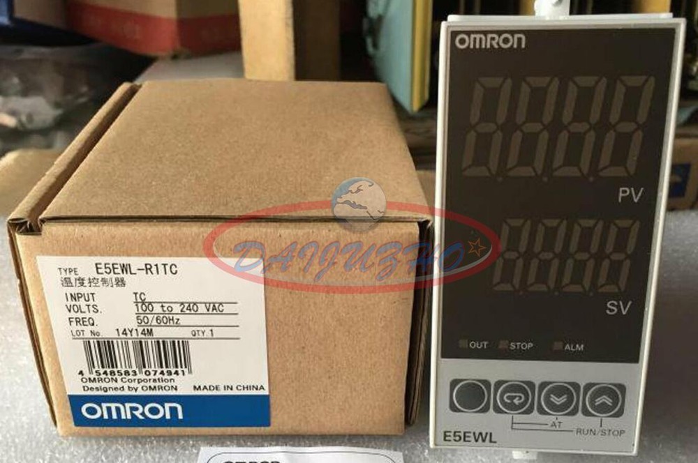 ONE Omron Temperature Controller E5EWL-R1TC 100-240VAC