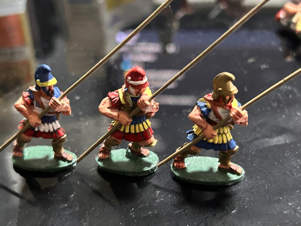 35 Old Glory Macedonian Phalangites Painted with Command