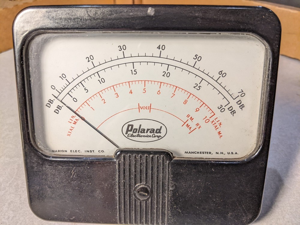 Vintage Panel Meters CHOICE