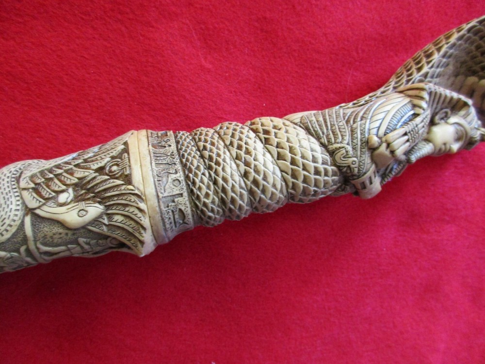 COBRA DAGGER WITH AWSOME DESIGNED SHEATH #WHA-0424*08343