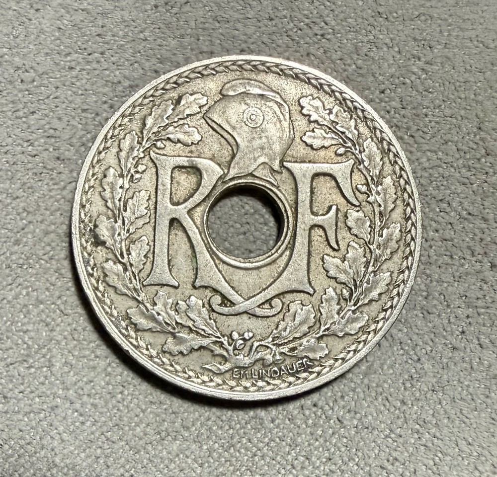 1918 france 25 centimes