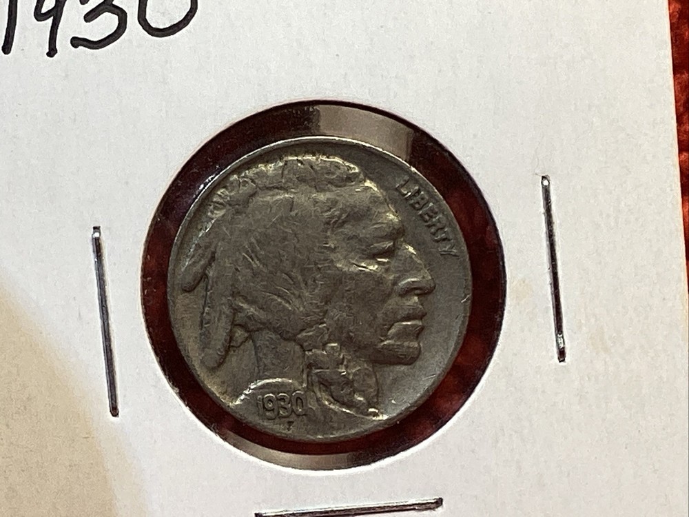 1930 BUFFALO 🦬 NICKEL STRONG DATE