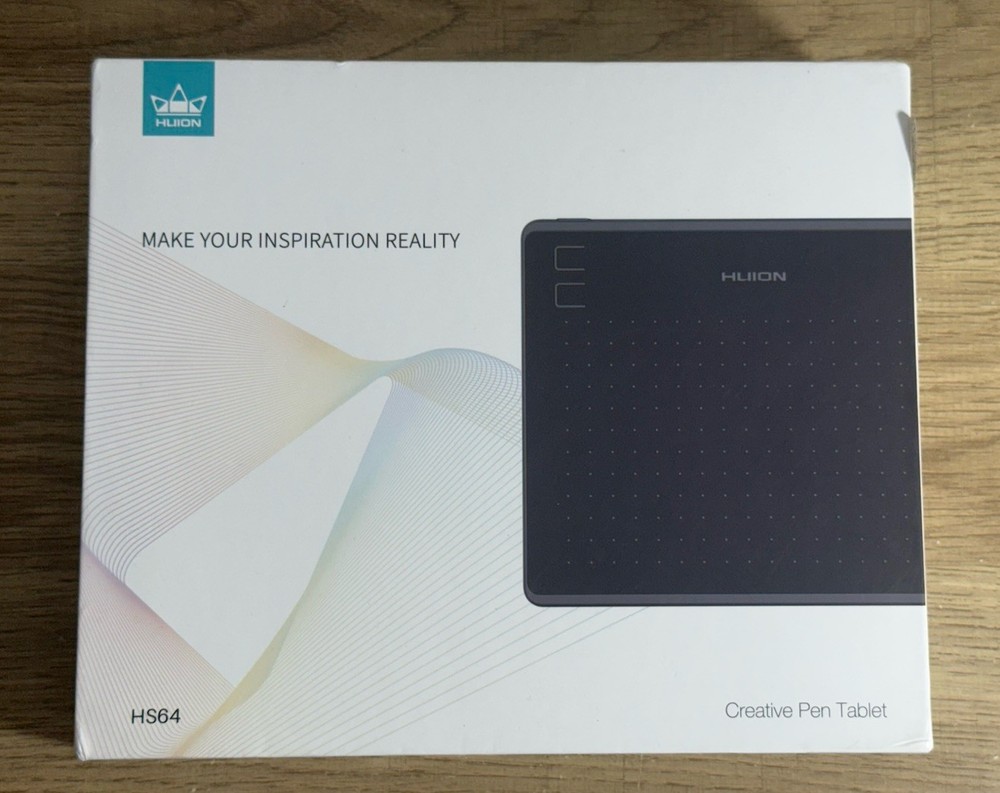Huion HS64 Drawing Tablet NEW, Creative Pen Tablet USB Graphics