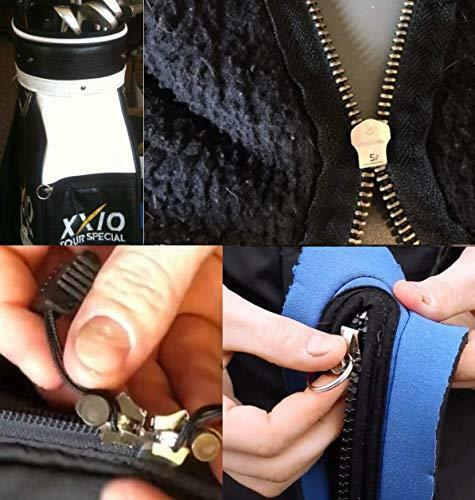 FixnZip Instant Zipper Replacement, Large, Black Nickel