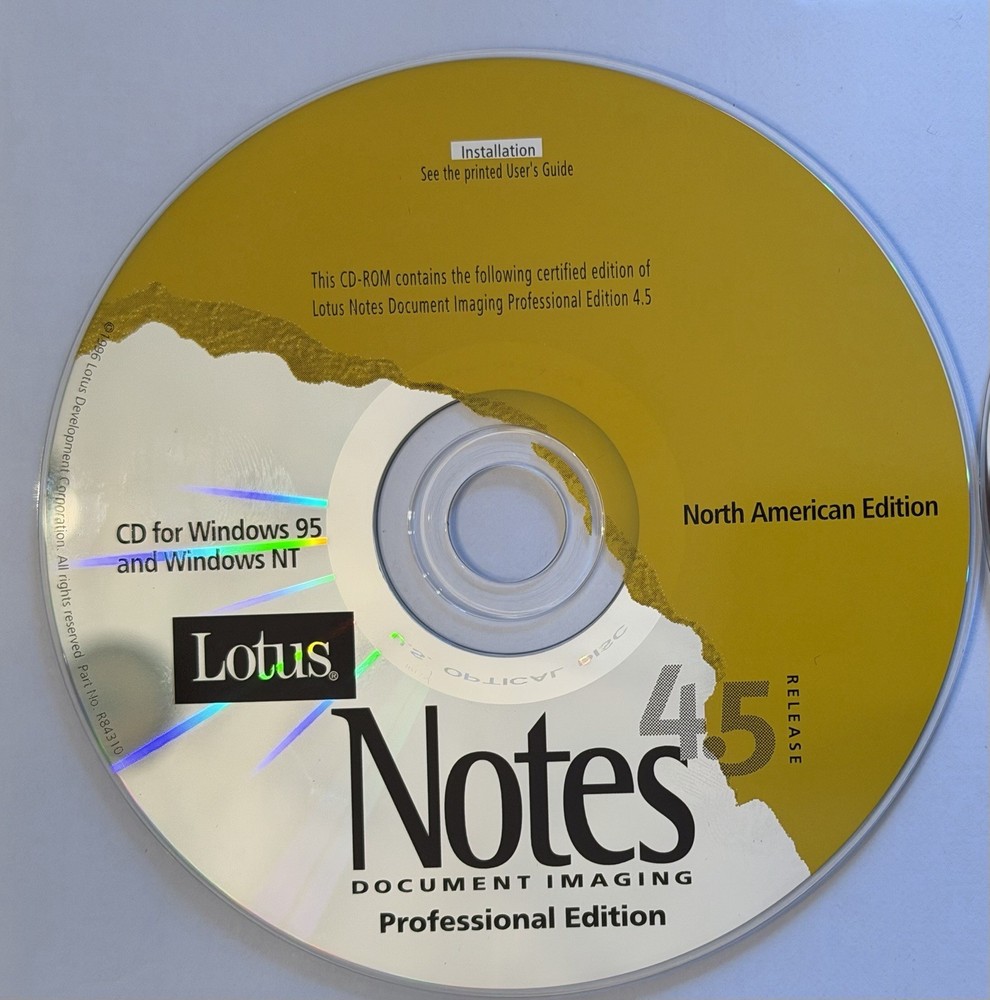 Vintage Lotus Notes CD Lot - 22 CDs from Business Partner Program