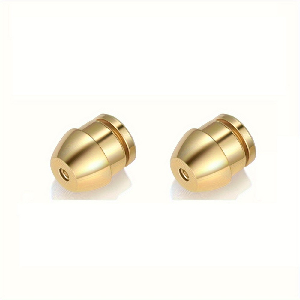 Heavy - Duty and Secure Locking Earring Backs Suitable for Various Stud Earrings