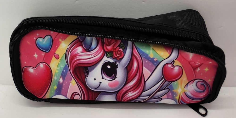 Unicorn Girl Three Piece Backpack Set