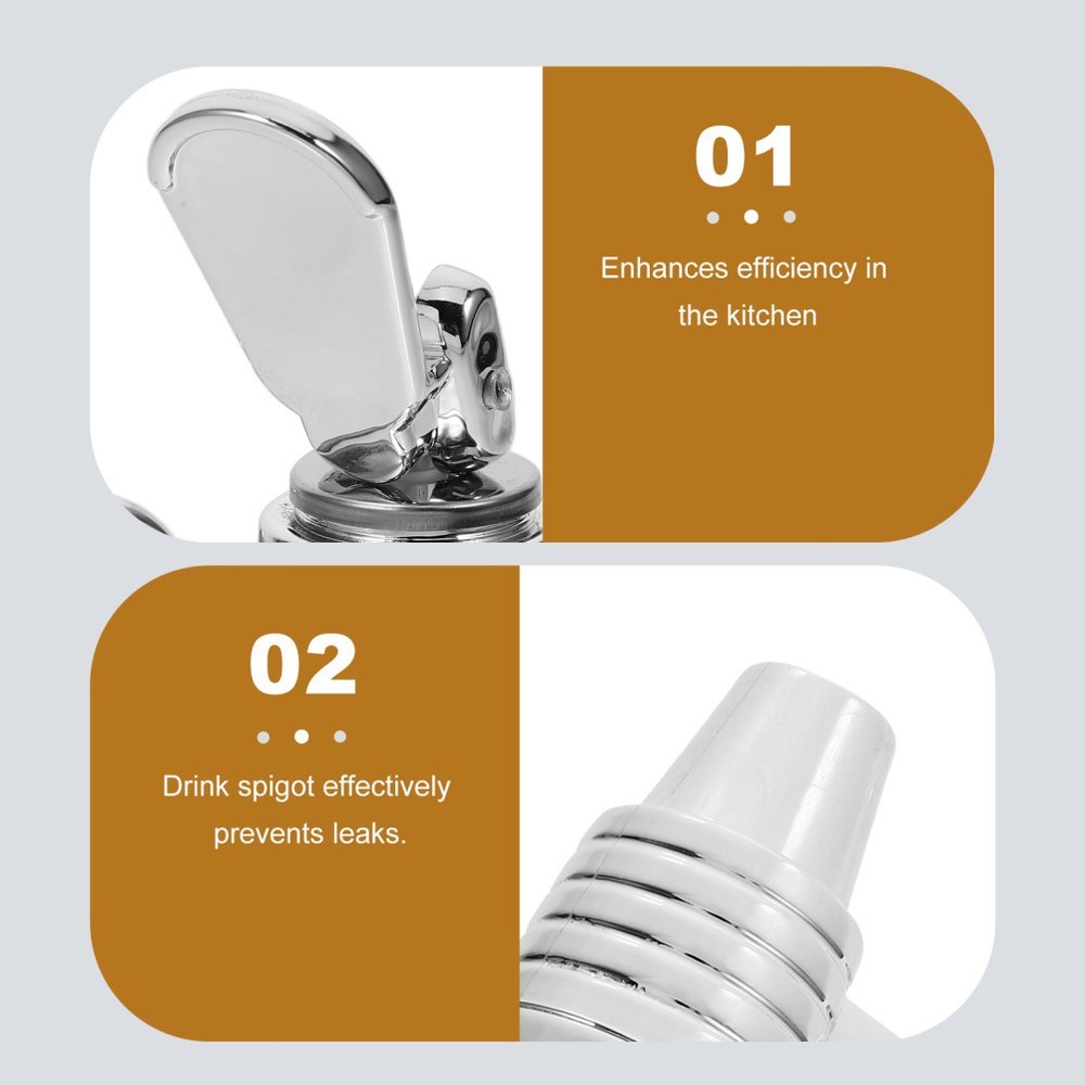 2 Pcs Multi-function Bucket Spigot Beverage Dispenser Replacement Water