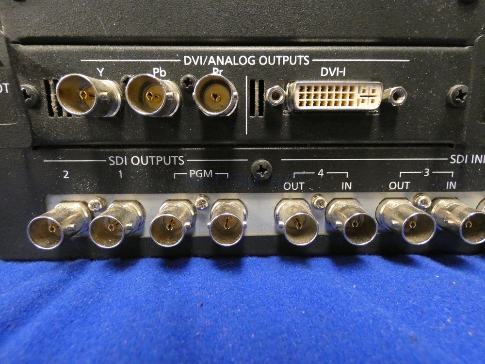 Panasonic AV-HS400A 6 Input Multi-Format HD Switcher w/ AV-HS04M5, AV-HS04M3