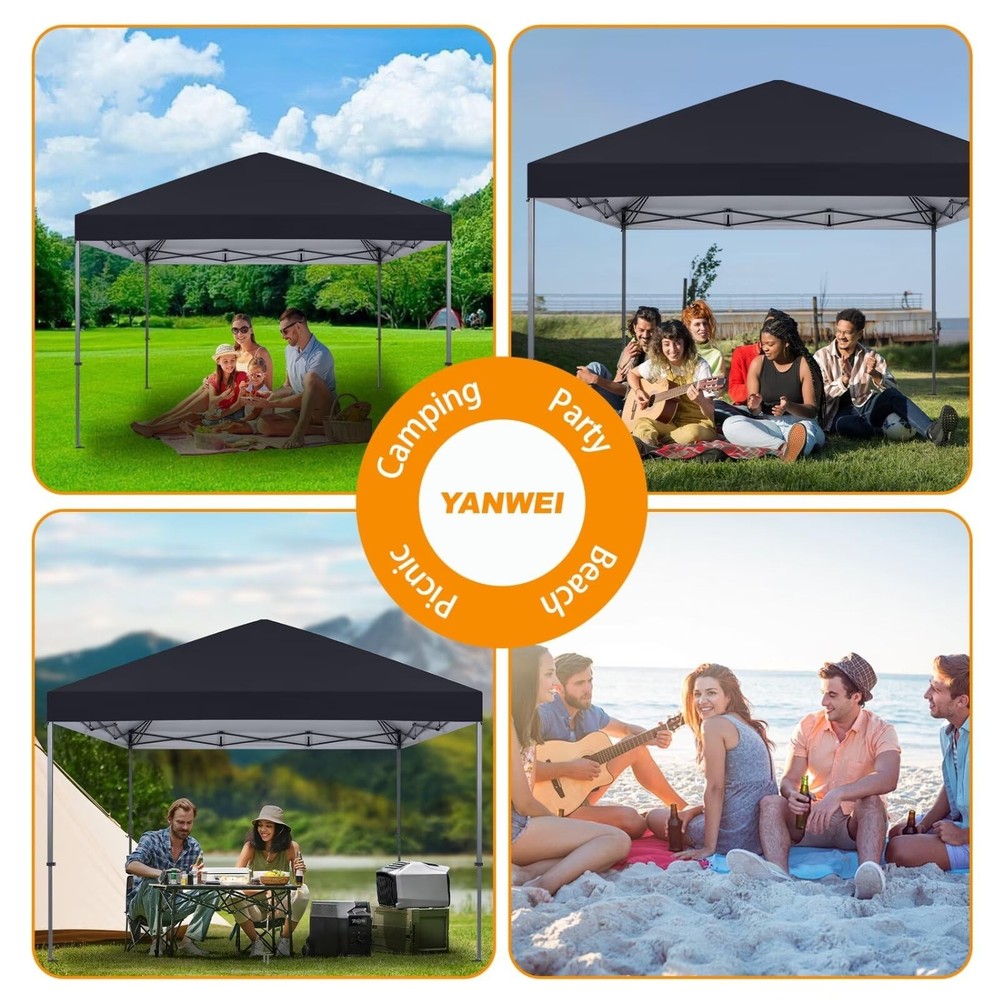 8x8 Canopy Replacement Top Only,Waterproof Pop Up Canopy Tent Top Replacement...