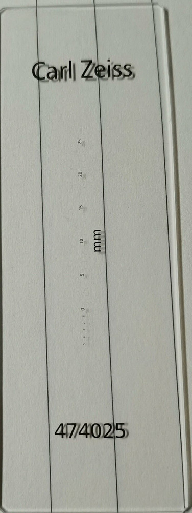 Zeiss objectmicrometer 30 474025-0000-