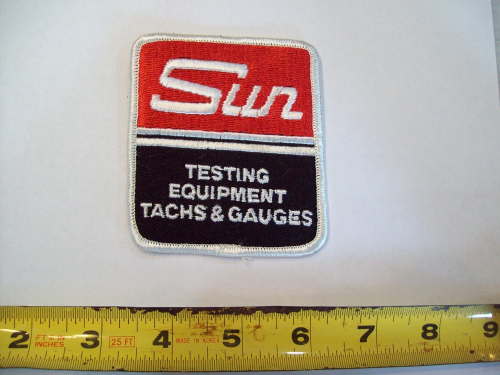 SUN  TESTING EQUIPMENT  PATCH....LARGE