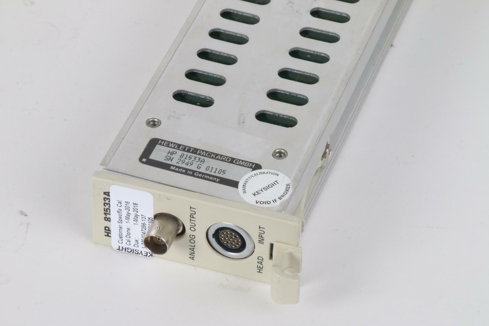 HP 81533A Optical Head Interface Module