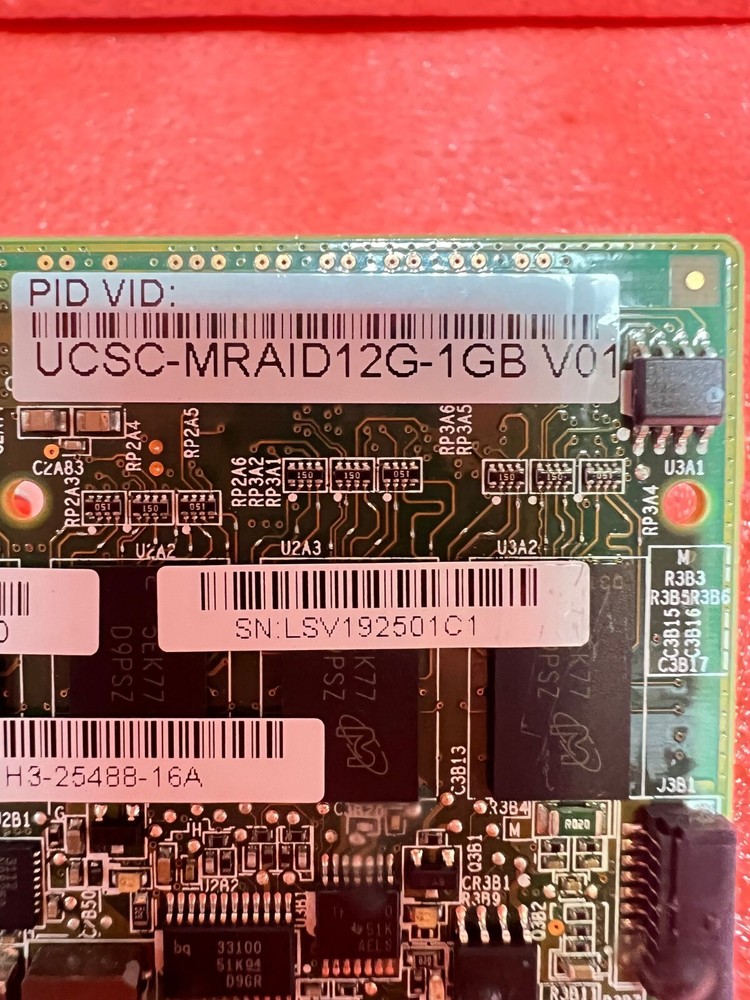 Cisco 1GB RAID Controller Cache Memory PN UCSC-MRAID12G-1GB V01
