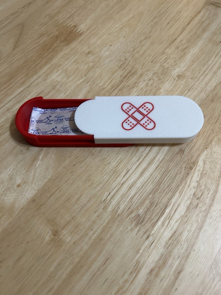 Compact Bandage Storage Box-First Aid Travel Case