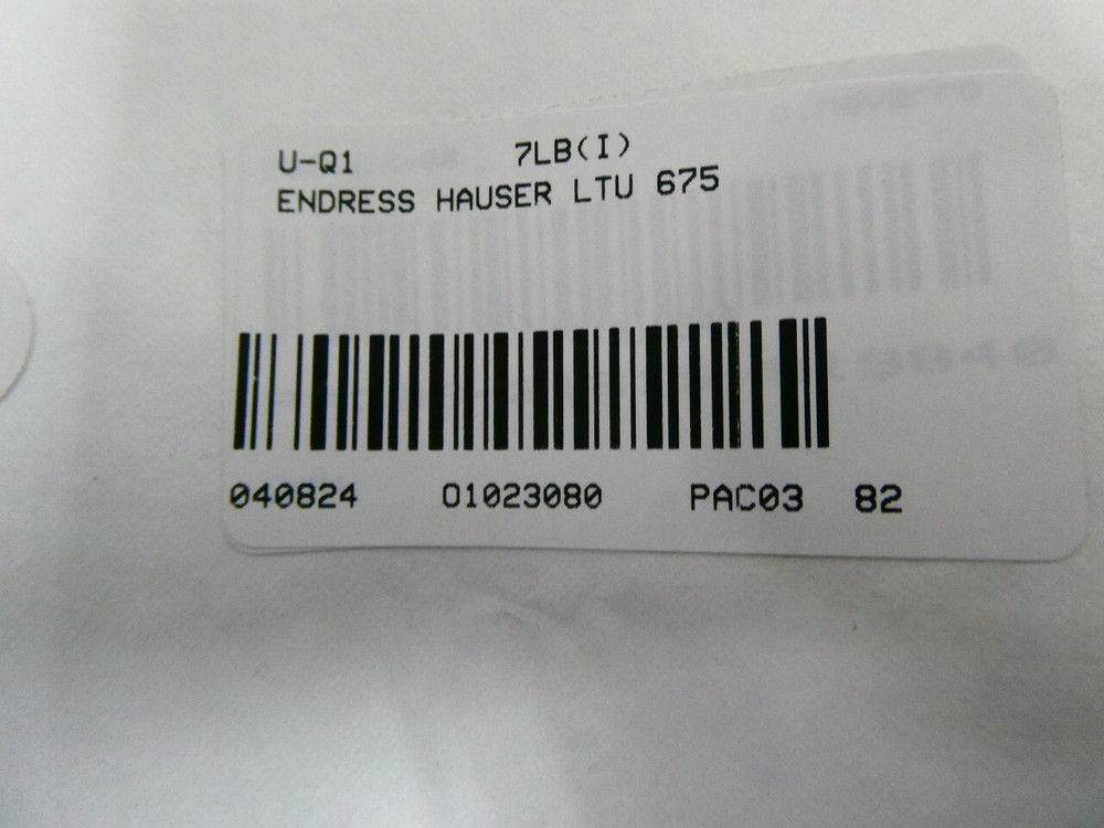 Endress Hauser LTU675 Level Transmitter