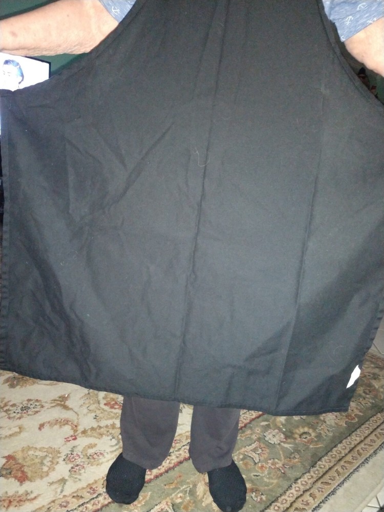 Uncommon Threads Classic Adjustable Bib Apron in Black NICE   20