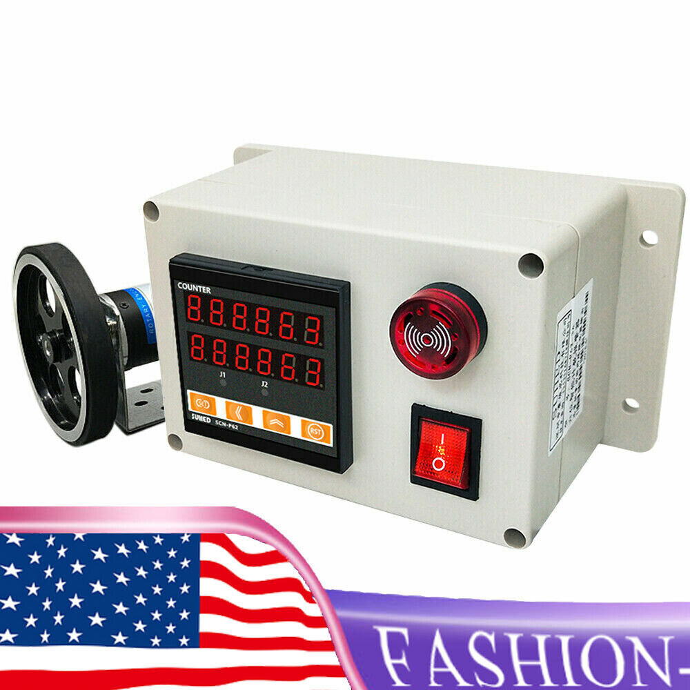 Digital Electronic Length Measure Tool Meter Counter & 300ppr Rotary Encoder