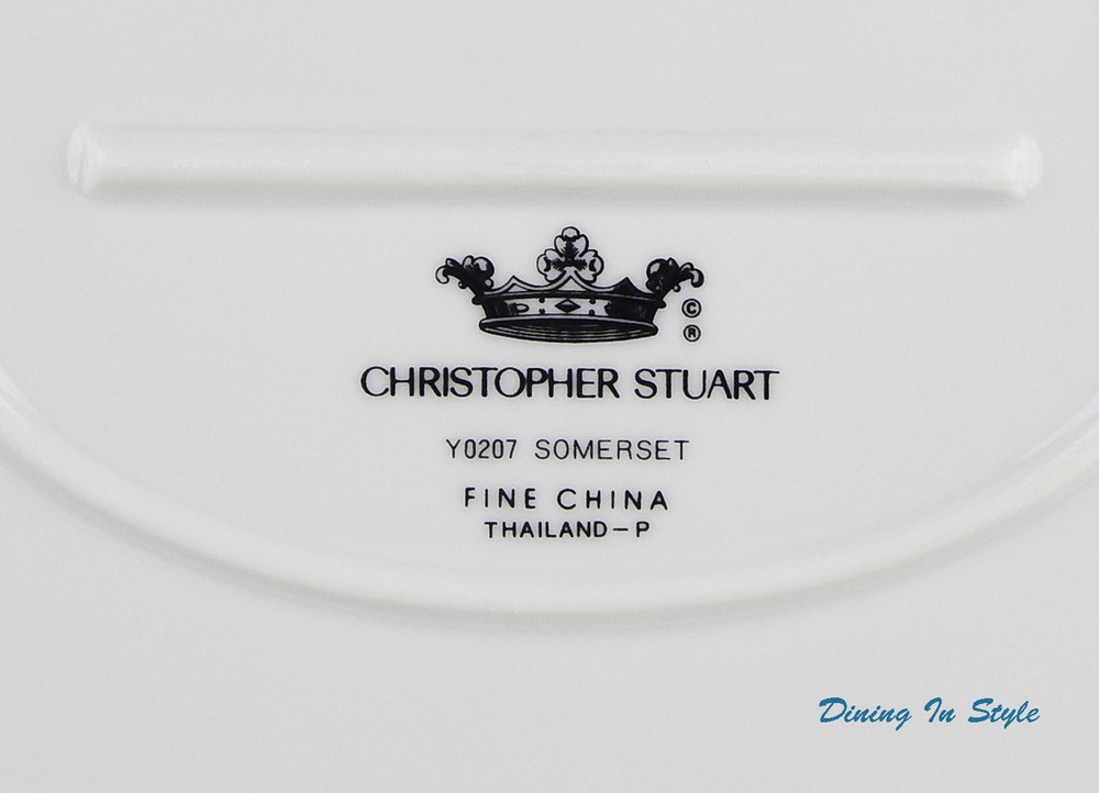 13" Oval Serving Platter, SUPERB Condition! Somerset, Christopher Stuart, Y0207