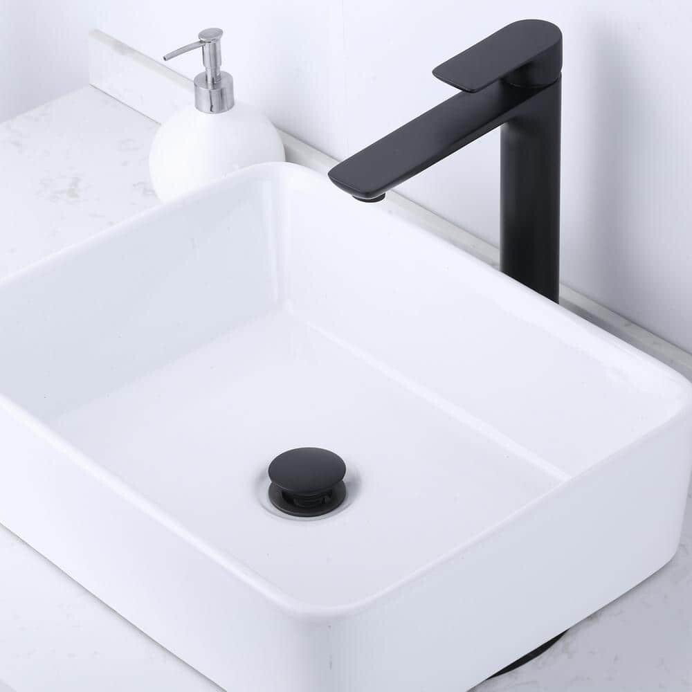 Pop Up Drain without Overflow for Bathroom Faucet