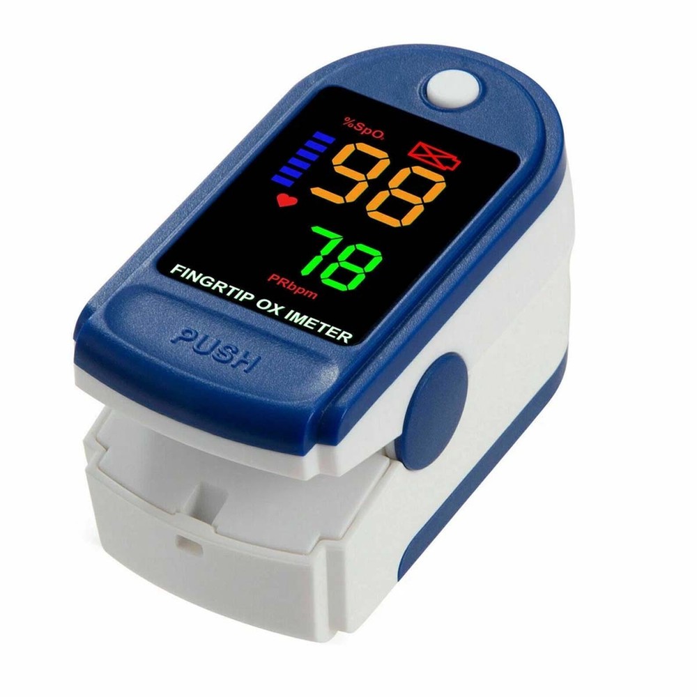 Compact portable pulse oximeter for home use, without probe US