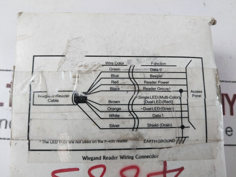 Farpointe p-300 card reader rev.p