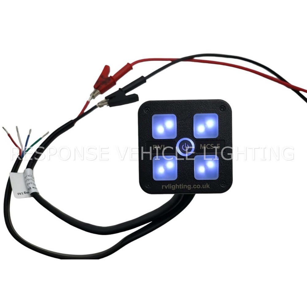 12v Switch Control Panel, Amber LED Light Bars Work Strobe Car Suction Cup Mount