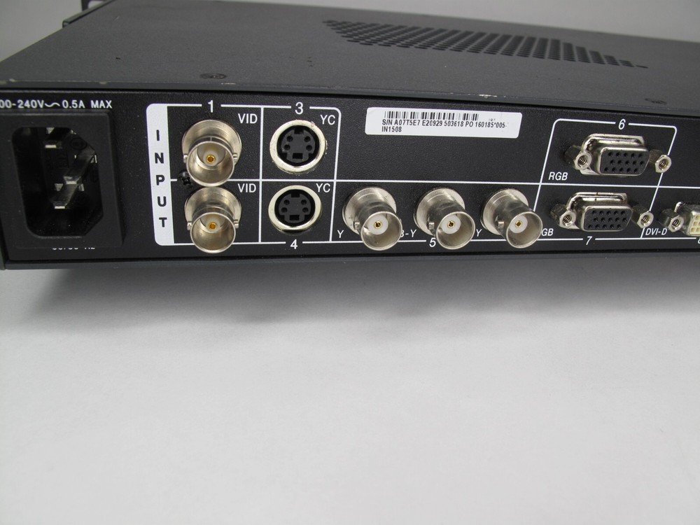 Excellent Extron IN1508 Scaling Presentation Switcher - Working!