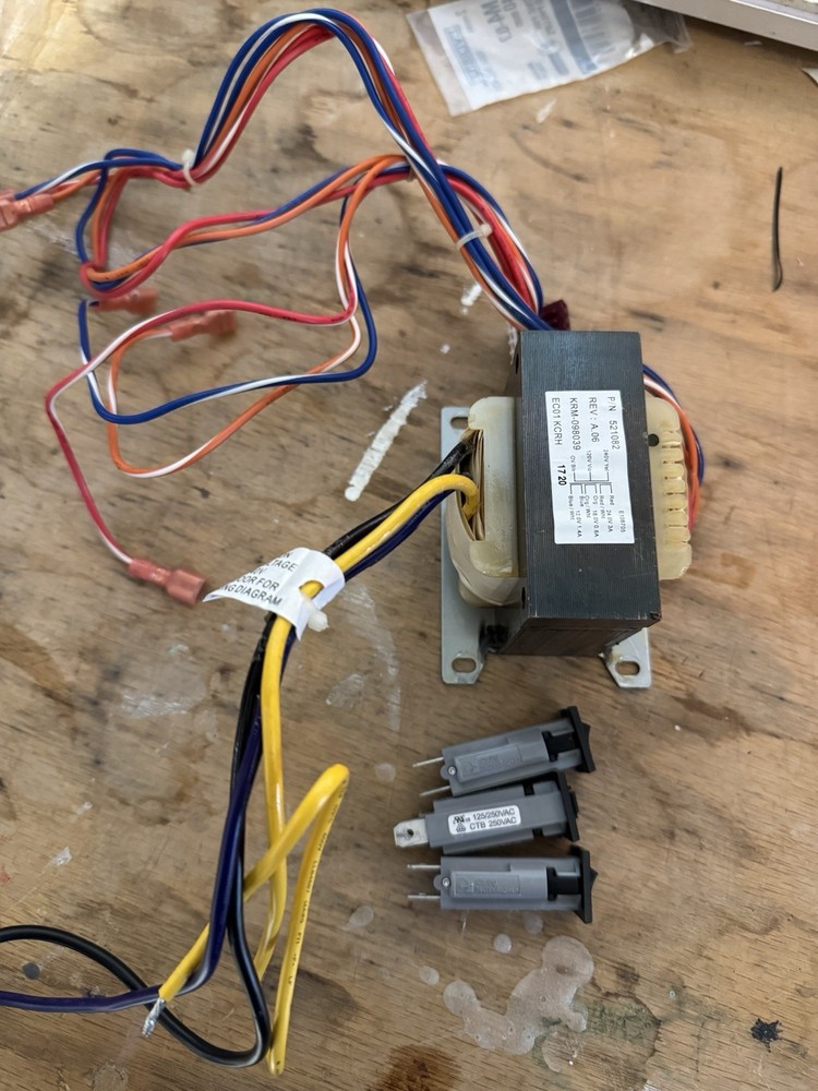 Pentair Easy Touch  transformer with breakers 521082