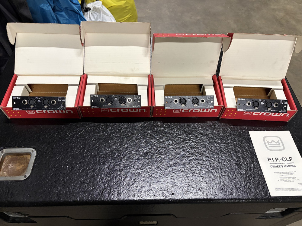 Crown P.I.P.-102 Programmable Input Processor *BRAND NEW OPEN BOX*