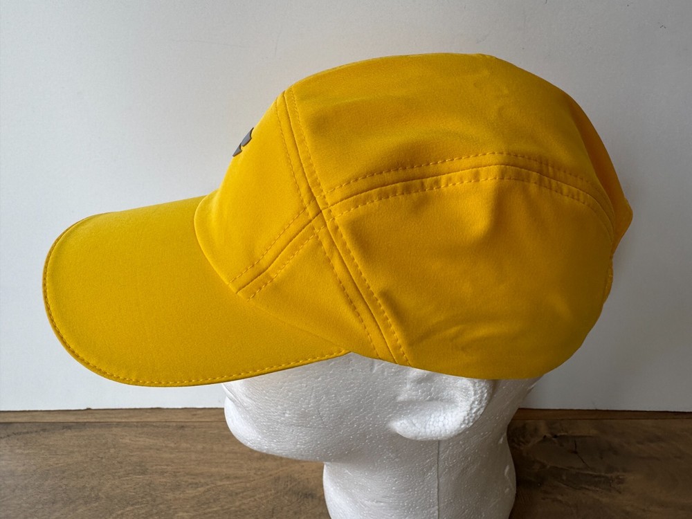 Fabletics The Fundamental Hat Sunset Yellow Adjustable Running Lightweight EUC