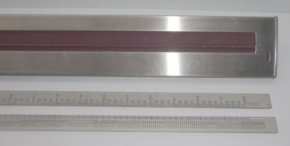 Vintage 1948 Time-Tab Sliding Elapsed Time Calculator