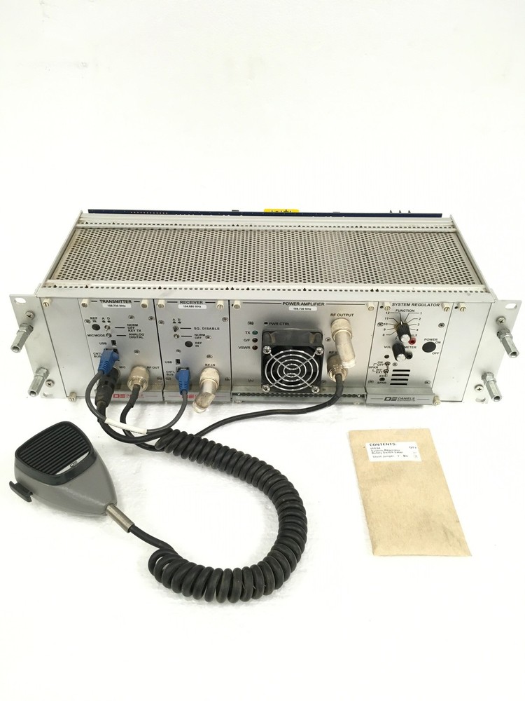 Daniels Electronics SR-39-1 Power Amplifier System w/Receiver, Transmitter & Mic