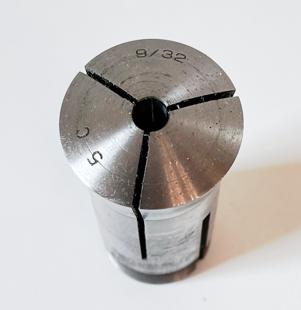 9/32" 5C Round Collet External & Internal Threads .28125"