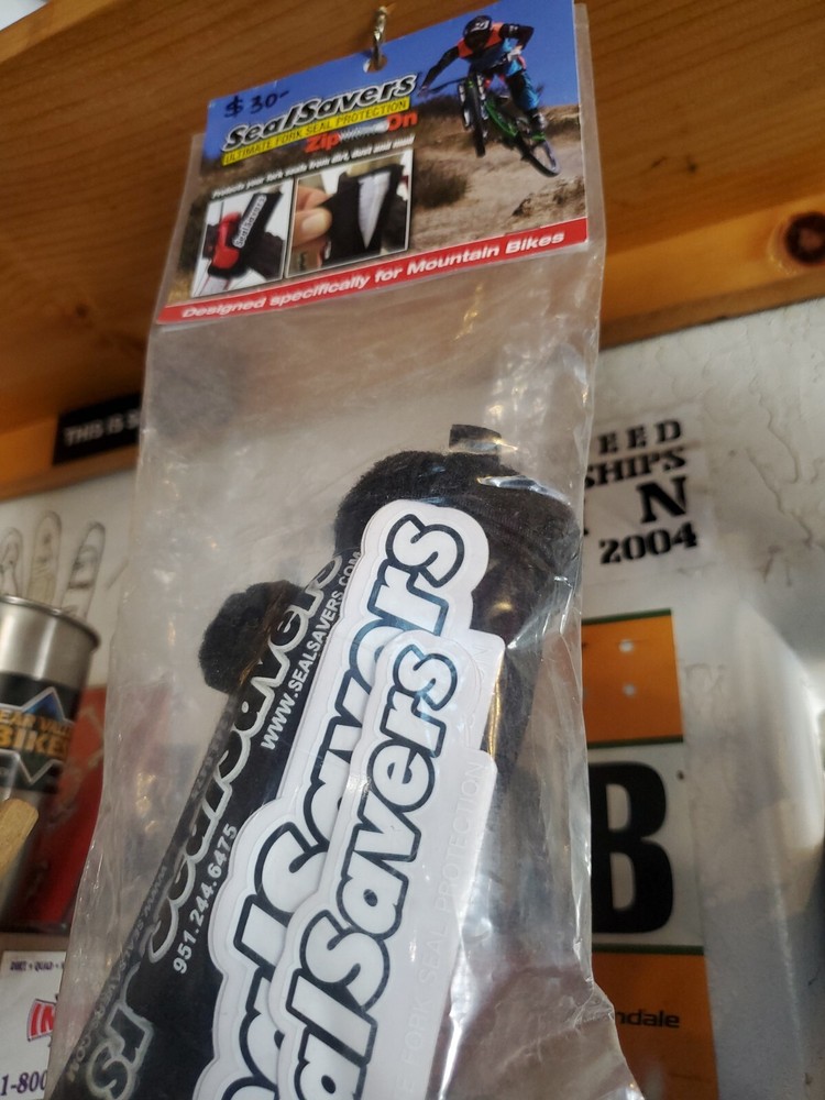 Seal Savers ultimate fork seal protection zip on fork boots