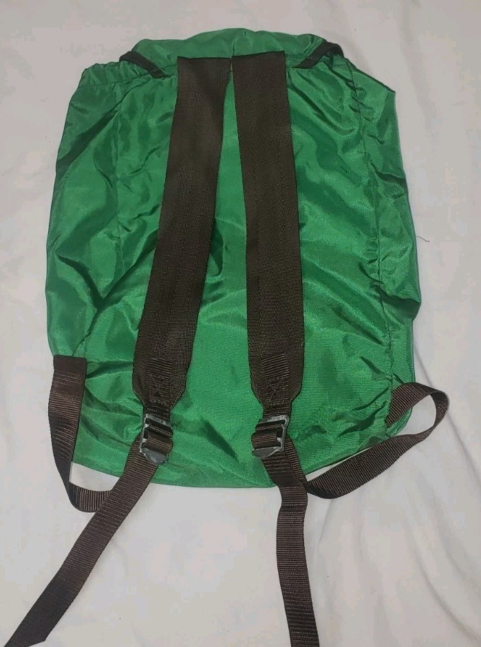 Vintage Canyon Backpack Green Compact Daypack