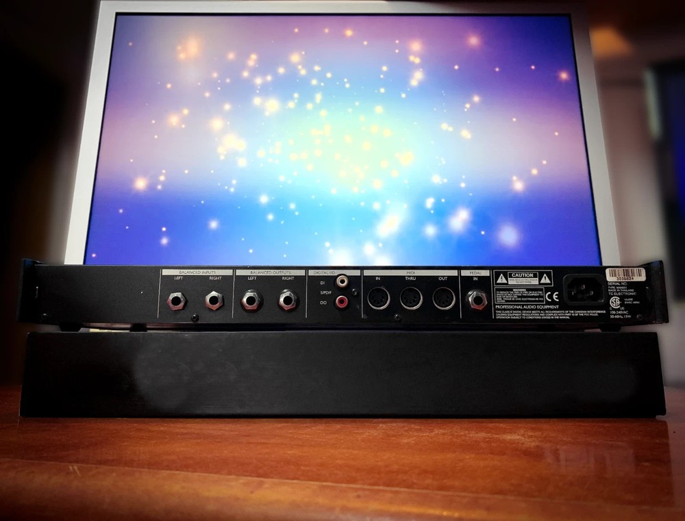 TC Electronic M-ONE 🌈RaRe🌈 Rack Mount Dual Effects Midi Audio Processor