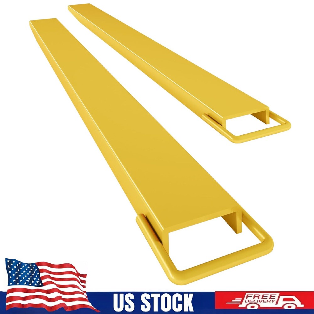 Pallet Forklift Extensions, 72"x5.5" Fork Extensions Heavy Duty Fork Extensions