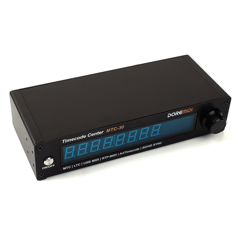 DOREMiDi Timecode Center (MTC-30) Multifunctional Time Code Product