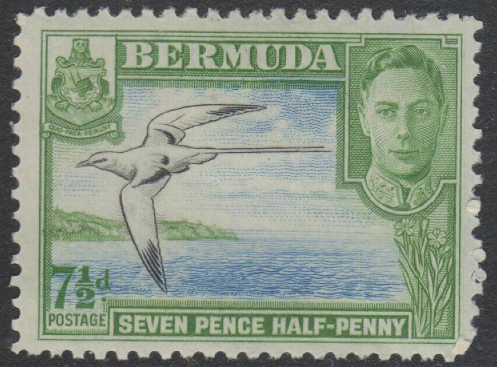 Bermuda Sc. 121D Tropical Bird 1941 MVLH