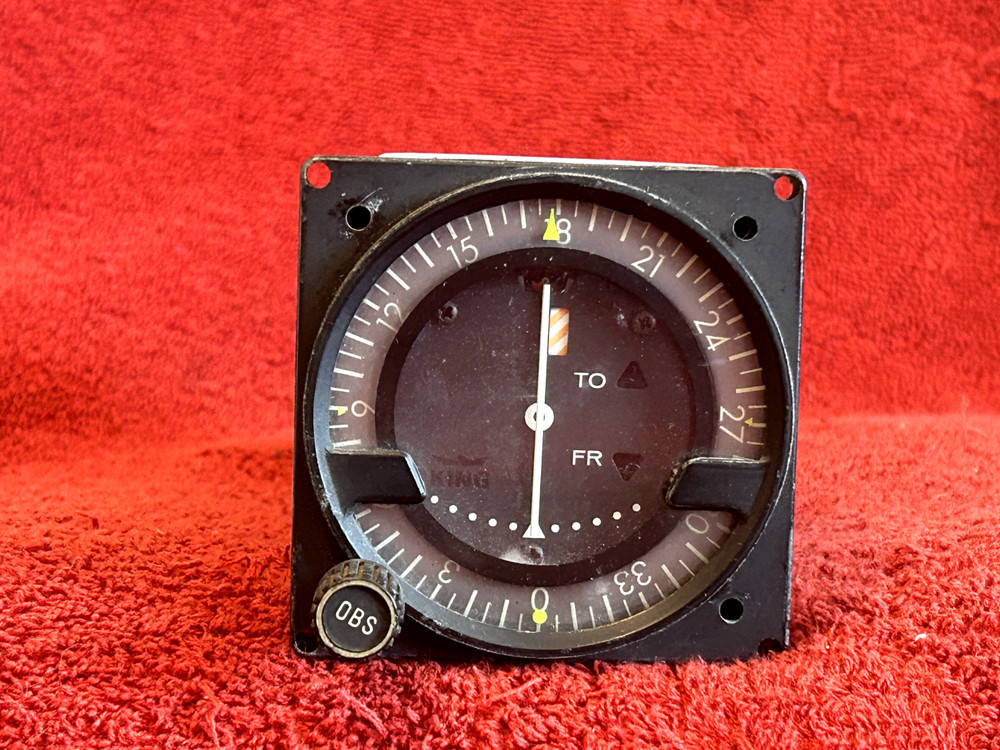 KING KI 201C COURSE SELECT INDICATOR P/N 066-3008-02 CORE