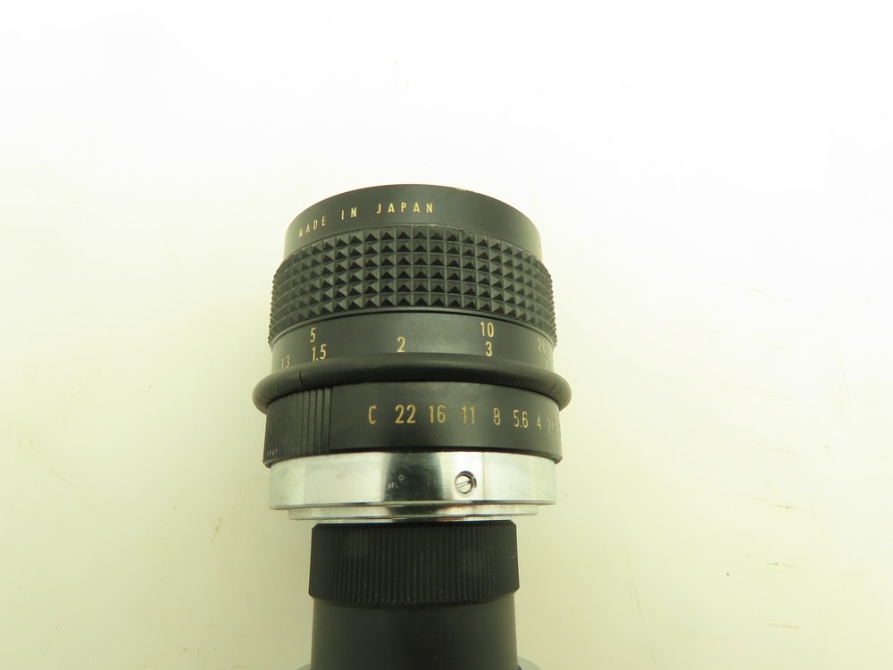 JAI CV-252 CCD Video Camera Sensitive Monochrome Analog 12VDC 50MM Computar