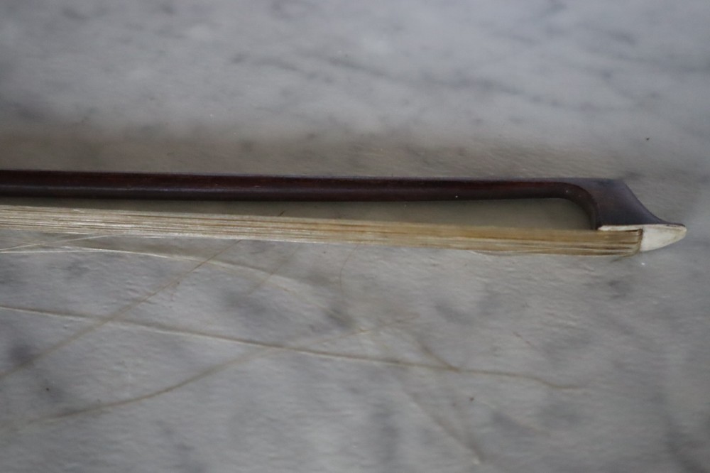 Antique mahogany violin bow