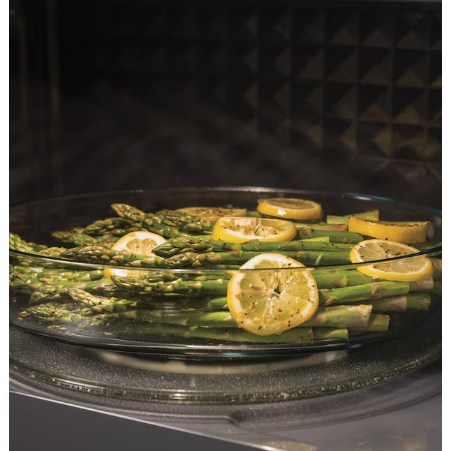 GE Profile 2.1-cu ft Over-the-Range Microwave with Sensor Cooking