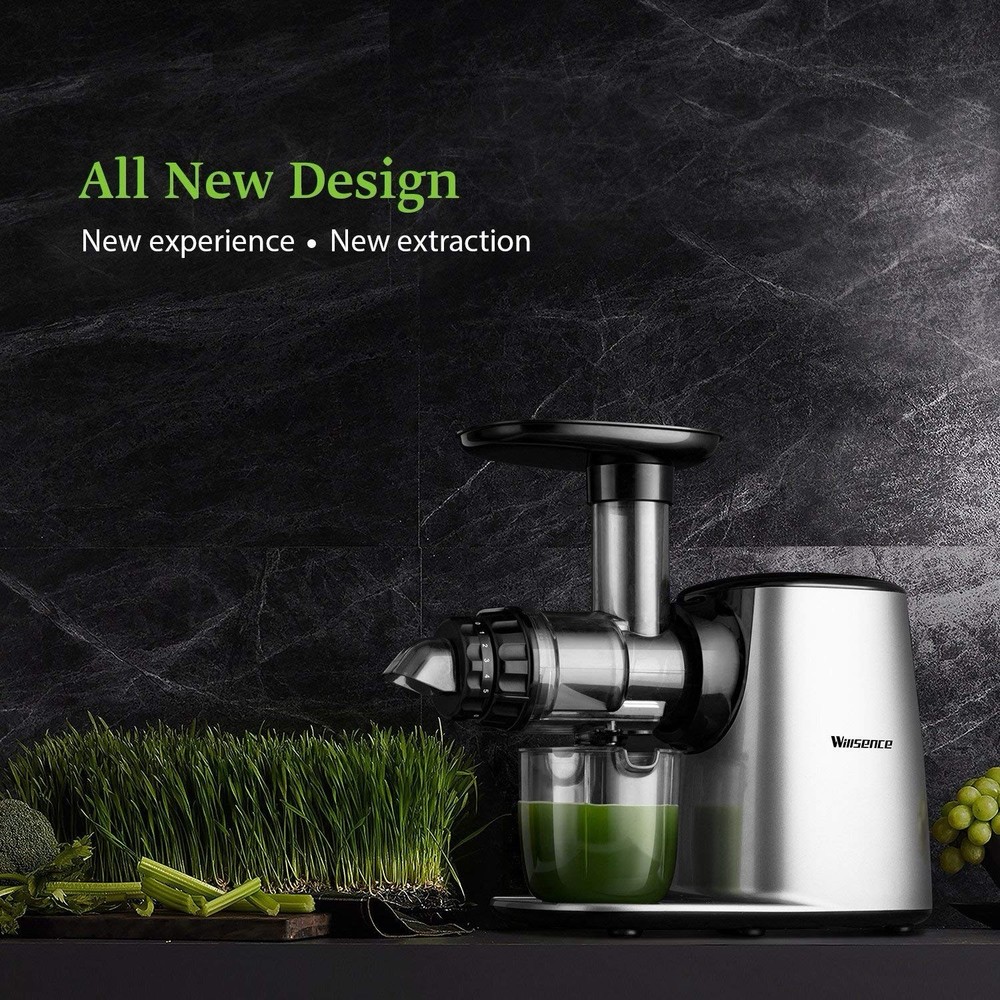 Willsence Slow Masticating Juicer Extractor with 5 Mode Adjustment