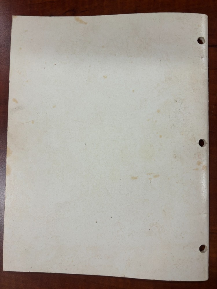 ORIGINAL-WILLIAMS-SOLID STATE FLIPPER-MAINTENANCE MANUAL-VARIOUS GAMES
