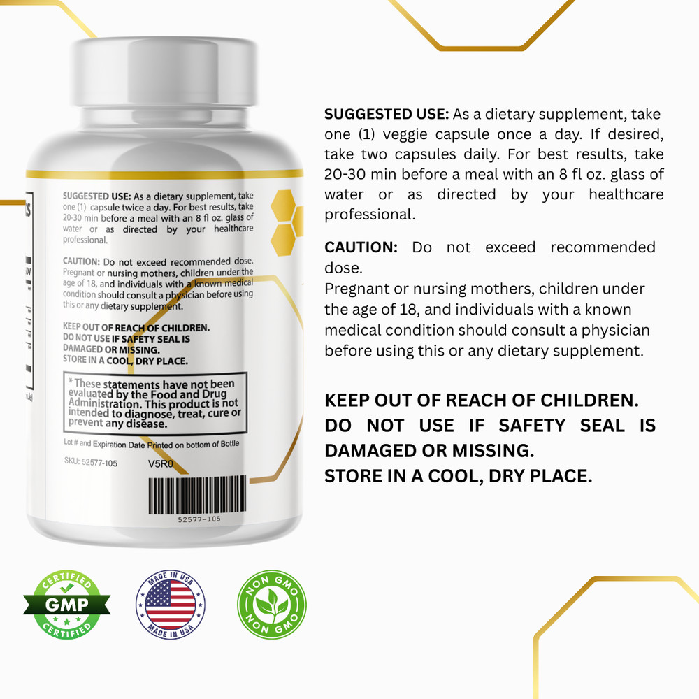 TrimIQ- Immune & Weight Support- 3 Bottles - 180 Capsules
