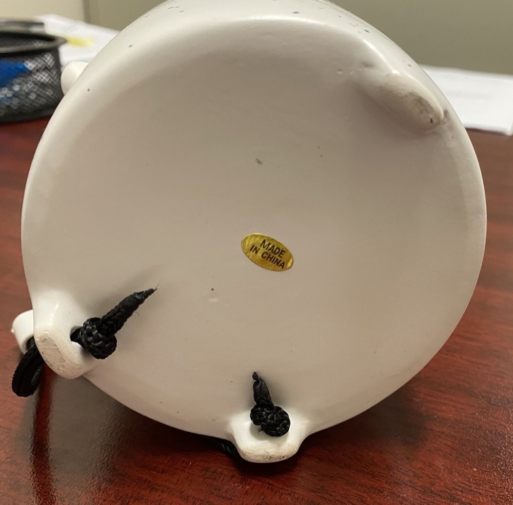 Ceramic Novelty Face Planter Decor